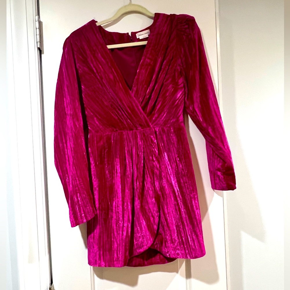 Velvety dress
